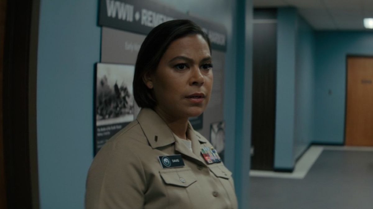 Toni Trucks as Davis in SEAL Team.