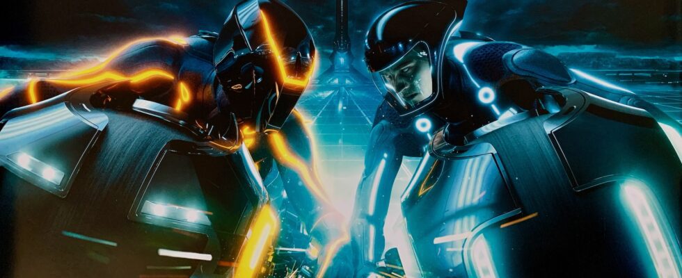 Tron Legacy Poster with Clu