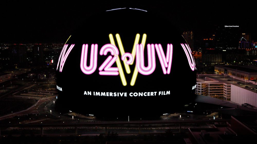 U2 présentera le film de concert immersif « V-U2 » réalisé par Edge au Sphere de Las Vegas Plus de Variety Les plus populaires À lire absolument Inscrivez-vous aux bulletins d'information de Variety Plus de nos marques
	
	
