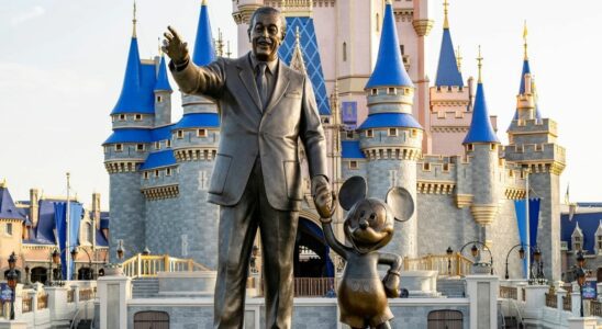 Debuting in 1995, the “Partners Statue” is a sculpture of Walt Disney and Mickey Mouse located in front of Cinderella Castle in the Magic Kingdom Park at Walt Disney World Resort in Lake Buena Vista, Fla. (Matt Stroshane, Photographer)