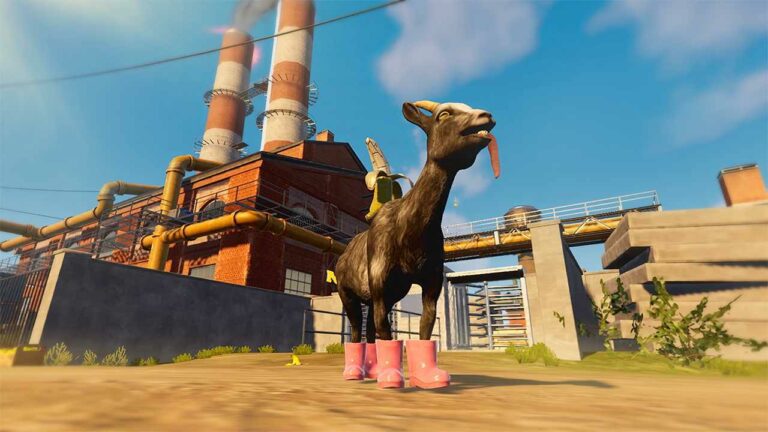 Le gameplay de Goat Simulator 3
