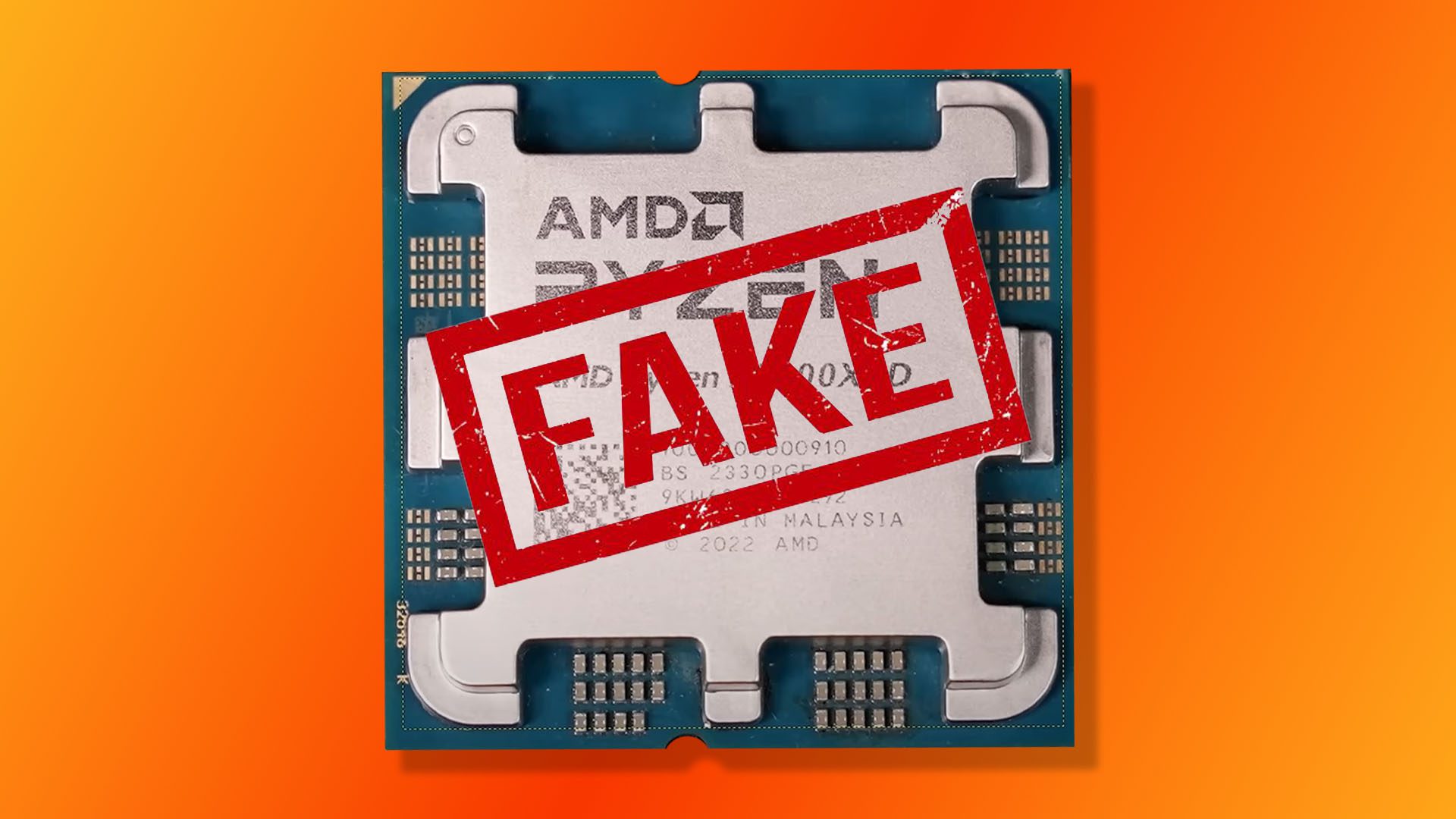 Assurez-vous d'éviter ces faux processeurs de jeu AMD Ryzen 7 7800X3D
