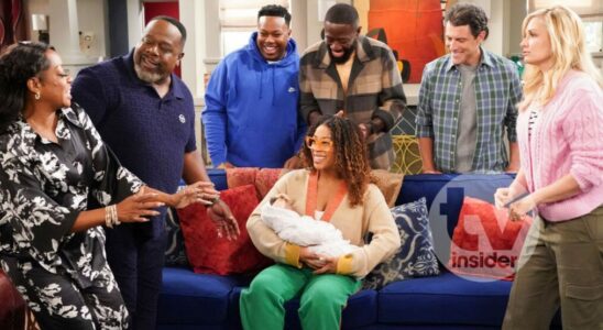 Cedric the Entertainer, Tichina Arnold, Beth Behrs, Max Greenfield, Marcel Spears, Sheaun McKinney, and Skye Townsend in