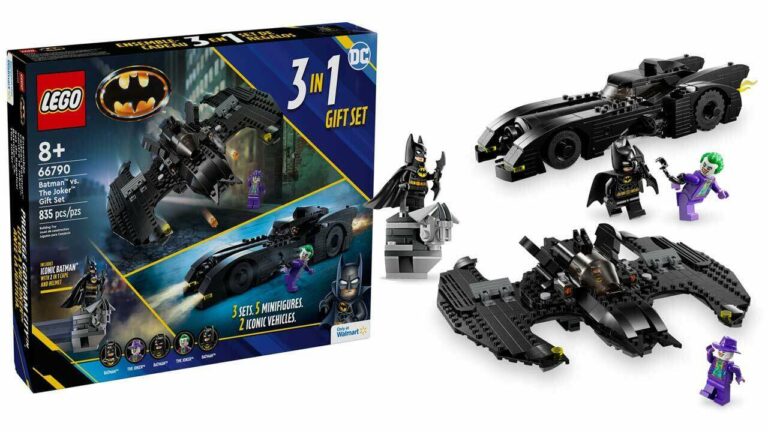 Le pack Lego Batman exclusif à Walmart comprend trois ensembles pour seulement 50 $
