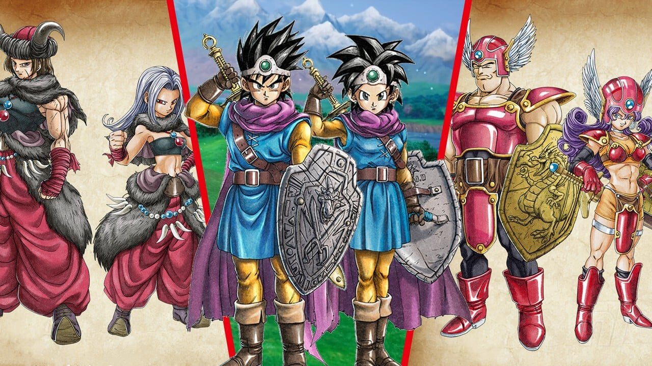 Square Enix dévoile de nouveaux personnages pour chaque classe de travail du remake HD-2D de Dragon Quest III
