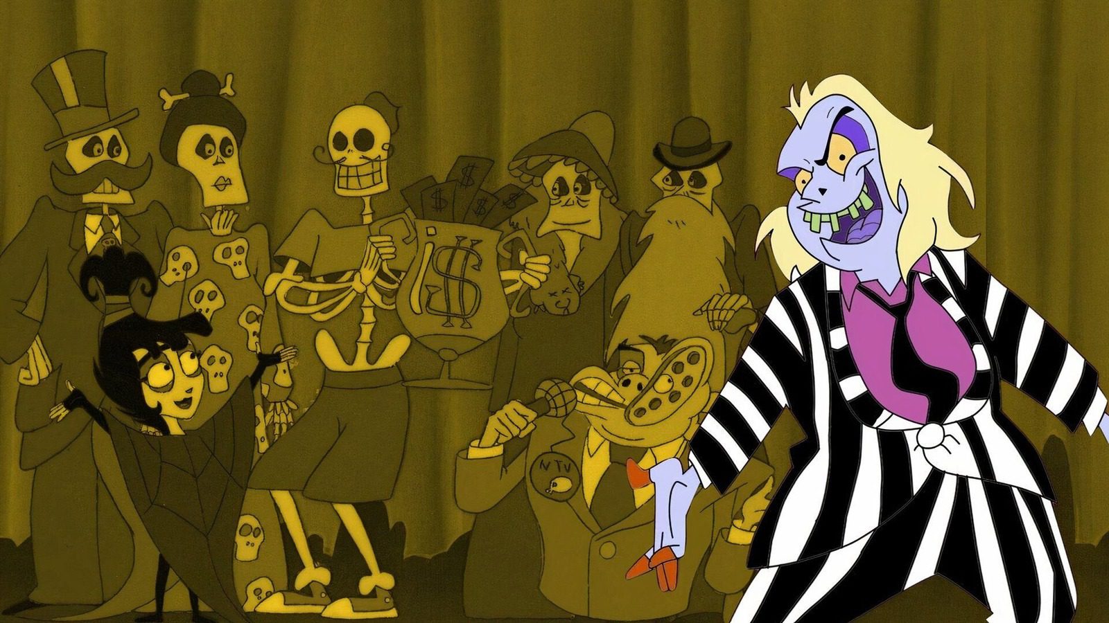 Vous pouvez enfin regarder les 4 saisons du dessin animé Beetlejuice de Tim Burton – Voici comment
