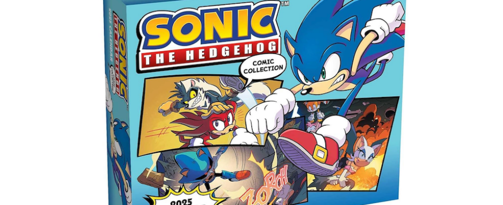 Le nouveau calendrier de bandes dessinées de Sonic The Hedgehog comprend plus de 300 illustrations