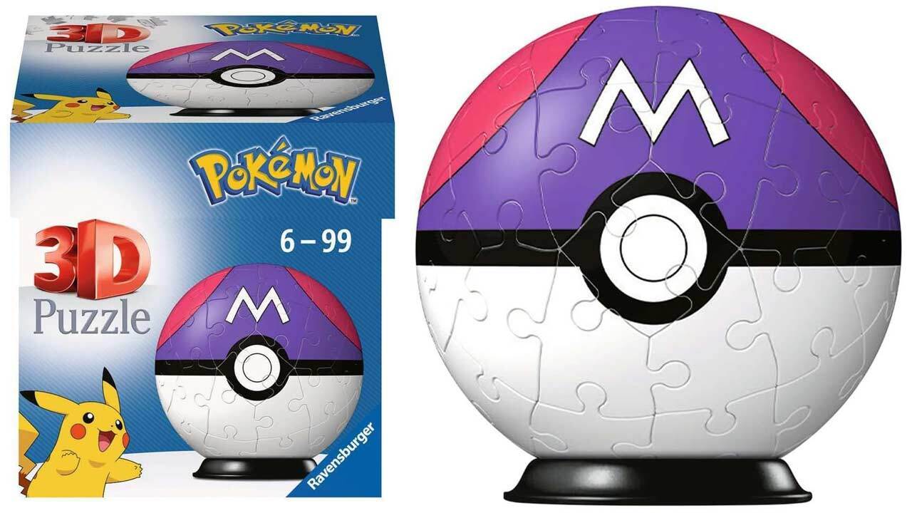 Puzzle 3D Pokémon Master Ball