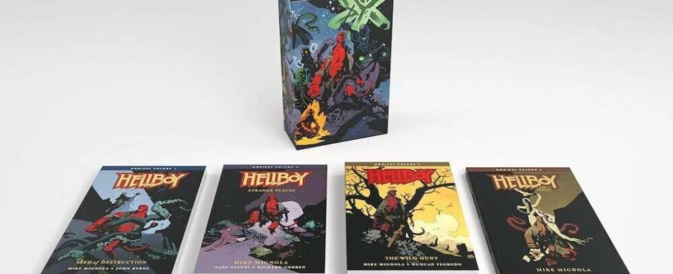 Coffrets de livres Hellboy - Obtenez 70 volumes numériques pour 30 $, un coffret Omnibus à 50 % de réduction et plus encore