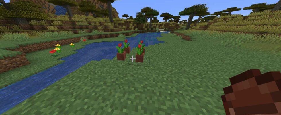 Comment faire un pot de fleurs dans Minecraft