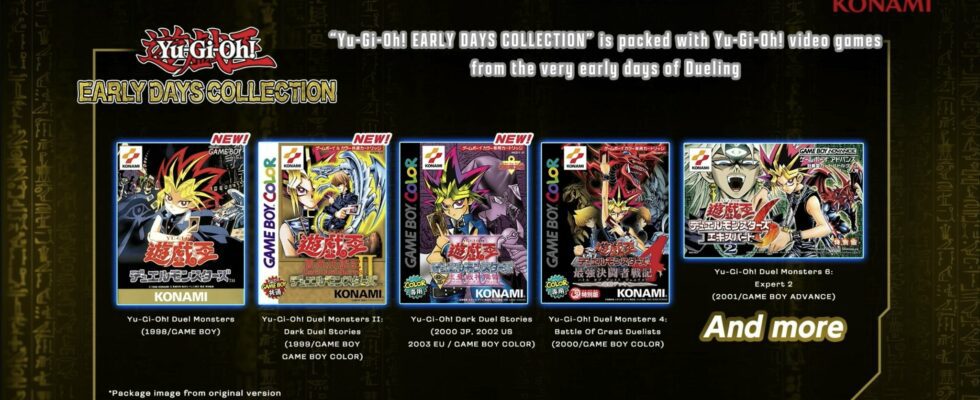 La collection Yu-Gi-Oh! Early Days confirme trois titres supplémentaires