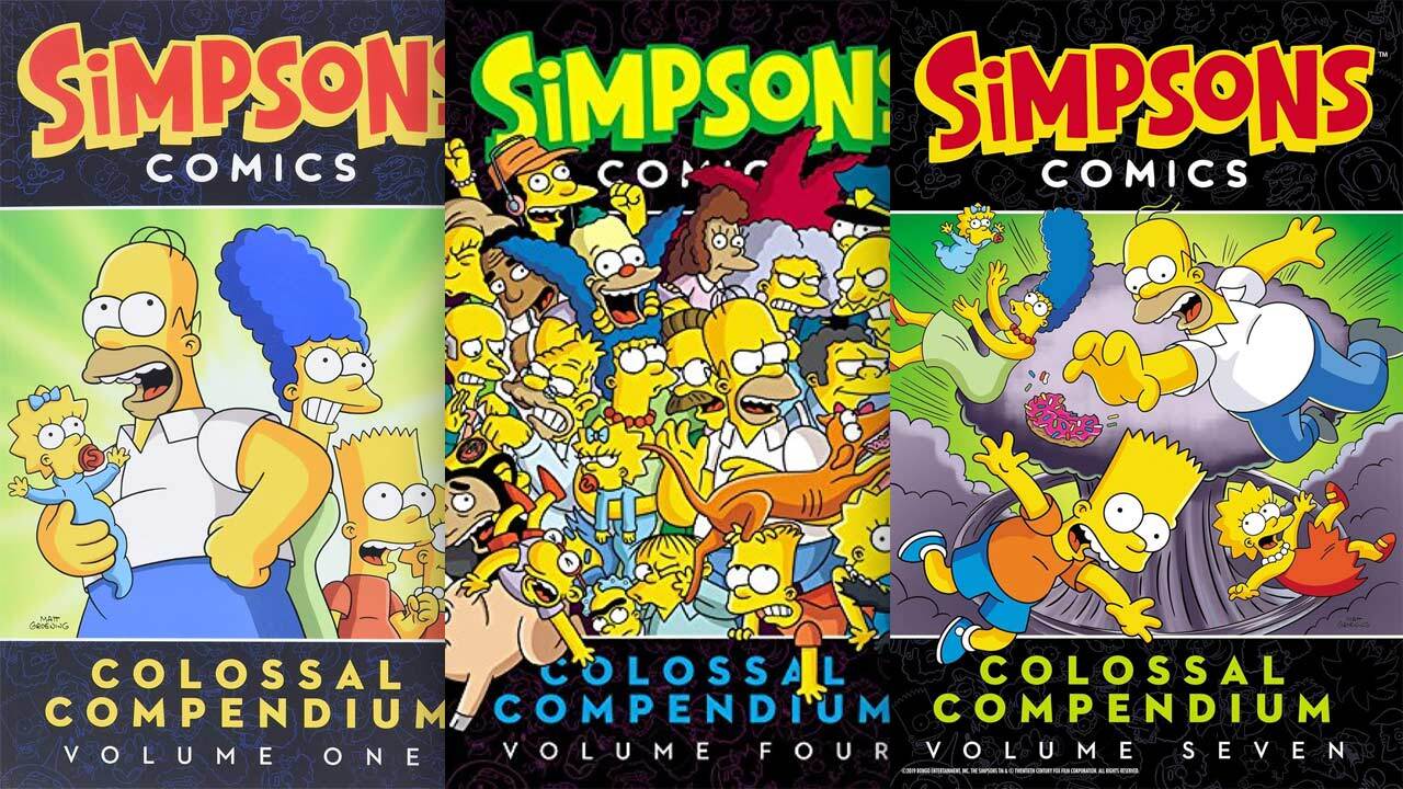 Éditions du Compendium Colossal des Simpson