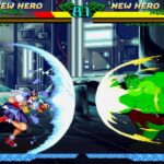 Les super-héros Marvel contre Street Fighter