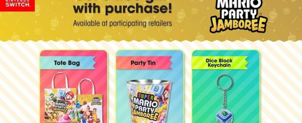 Les précommandes de Super Mario Party Jamboree sont accompagnées d'objets de collection exclusifs