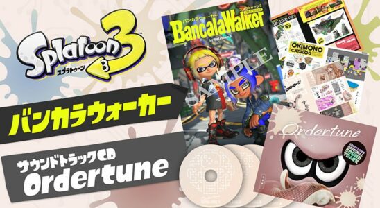 Splatoon 3 révèle la bande originale d'Ordertune et le livre d'art BancalaWalker