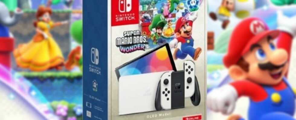 Nintendo annonce un nouveau pack Switch OLED « Super Mario Bros. Wonder »