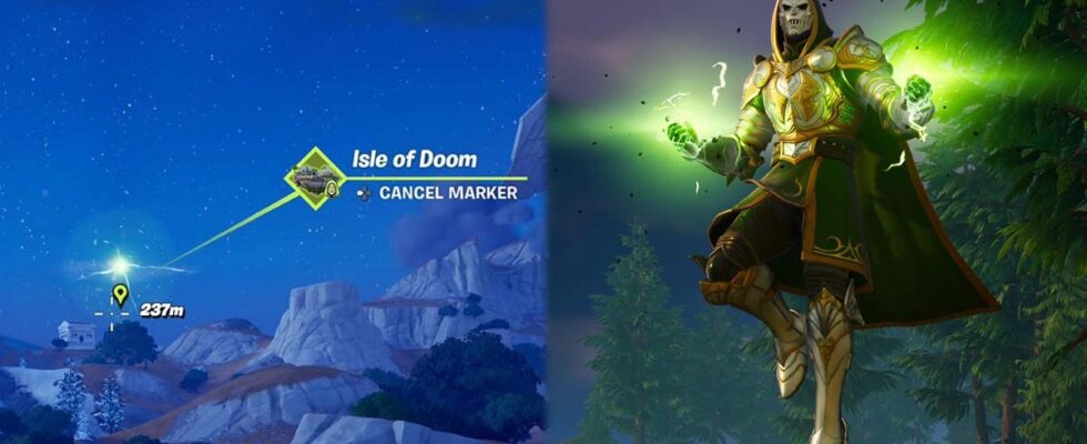 Où trouver Doom Island et obtenir le nouveau Mythic dans Fortnite