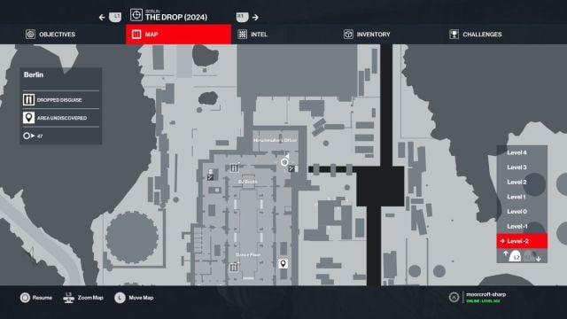 référence de la carte du bureau des propriétaires dans hitman world of assassination the drop