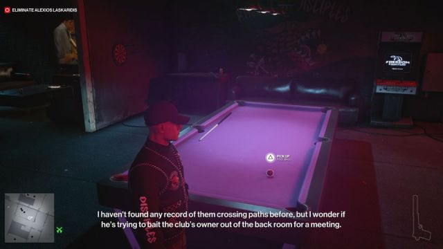 boule de billard dans hitman world of assassination