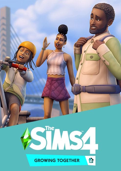 Les Sims 4 Grandir ensemble (code PC)