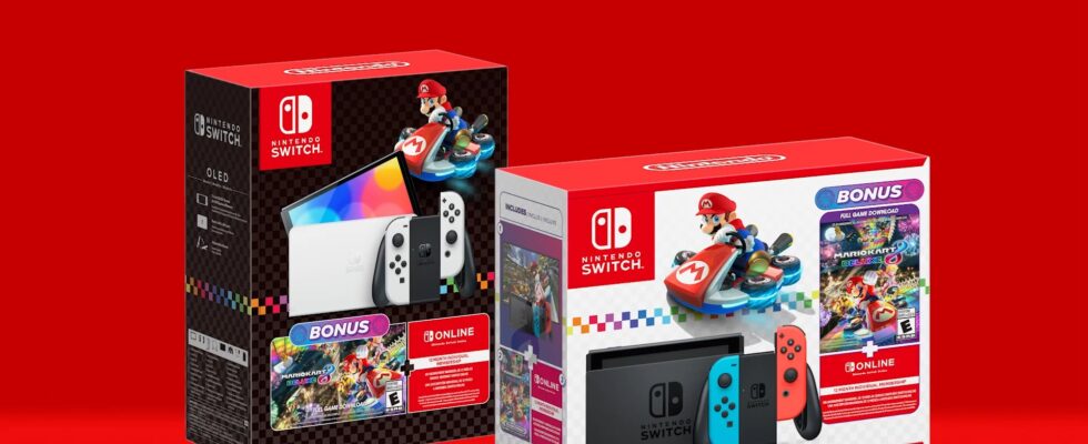 Les packs Mario Kart 8 Deluxe Switch dévoilés pour l'Amérique du Nord