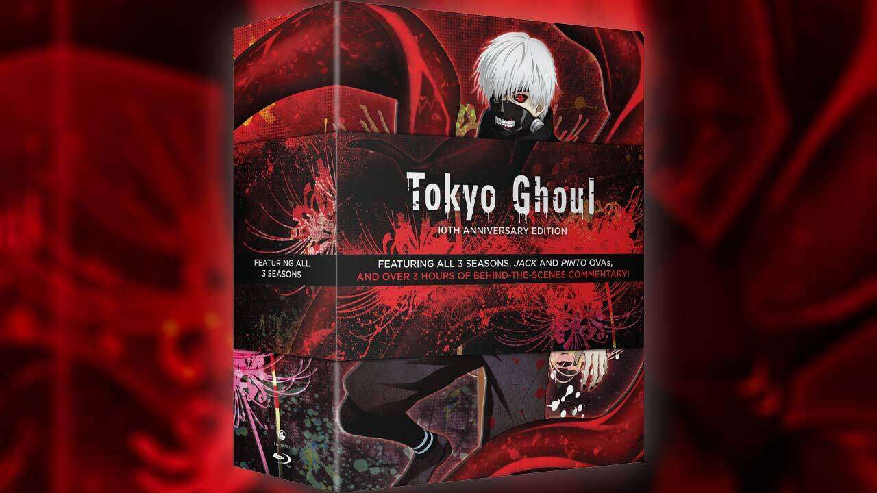 Tokyo Ghoul célèbre son 10e anniversaire avec cette collection complète en Blu-Ray
