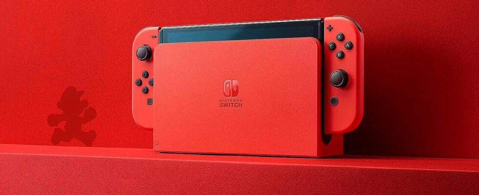 La Nintendo Switch OLED Mario Red est de retour en stock avec une grosse remise sur Amazon