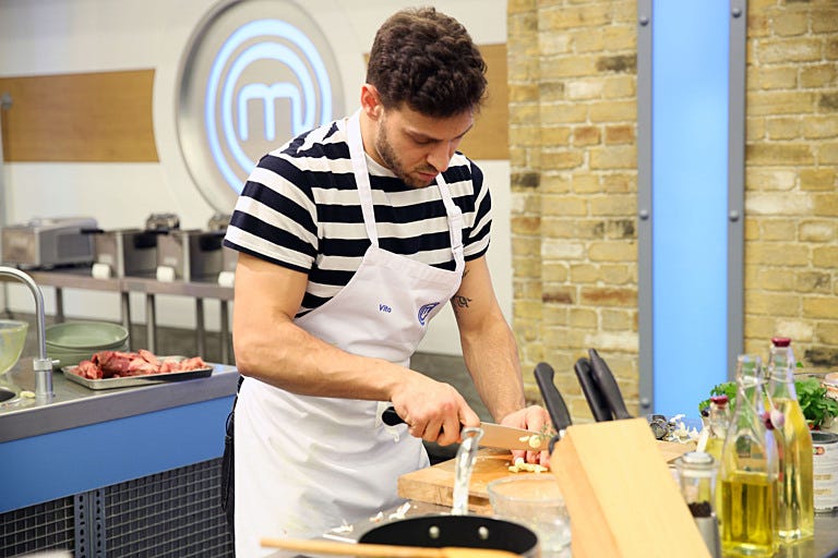 Vito Coppola sur la saison 19 de Celebrity Masterchef