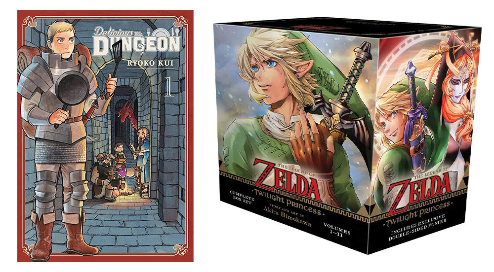 Coffret complet Délicieux dans Dungeon et The Legend of Zelda : Twilight Princess Manga