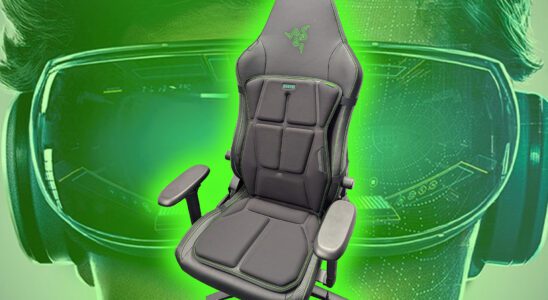 Le nouveau coussin de chaise de jeu de Razer nous rapproche de Ready Player One