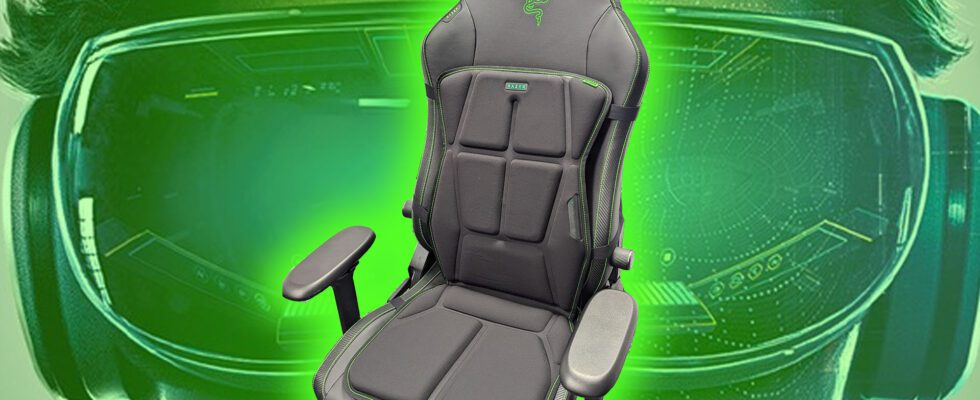 Le nouveau coussin de chaise de jeu de Razer nous rapproche de Ready Player One