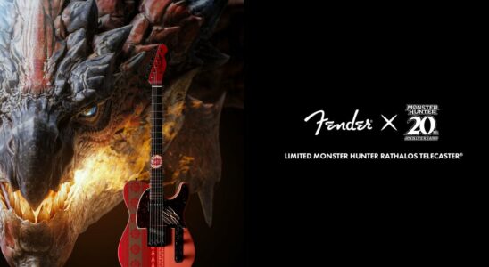 Capcom s'associe à Fender pour cette Telecaster inspirée de Monster Hunter