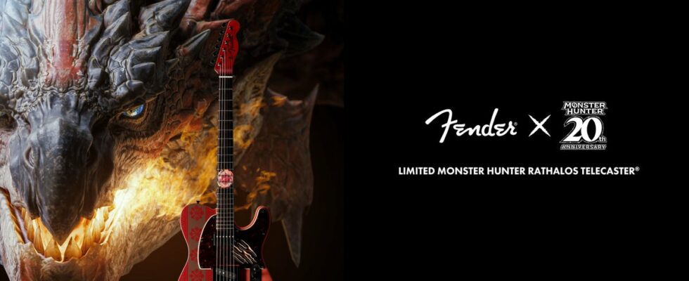 Capcom s'associe à Fender pour cette Telecaster inspirée de Monster Hunter