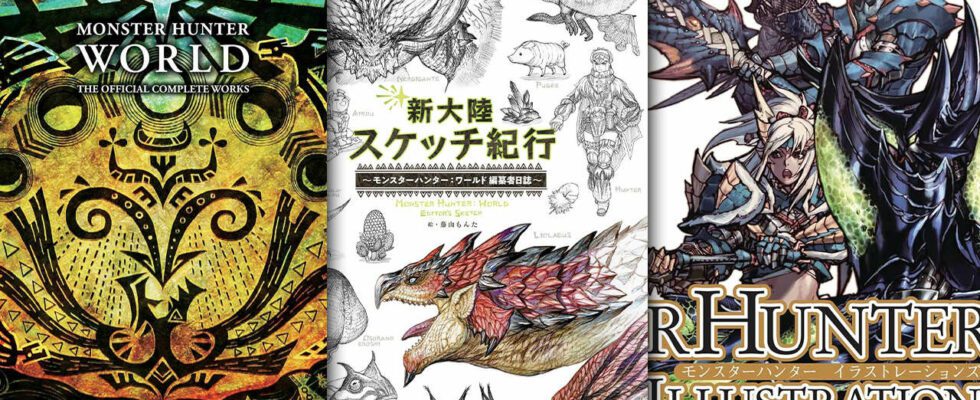 Économisez gros sur les livres d’art et de design Monster Hunter sur Amazon