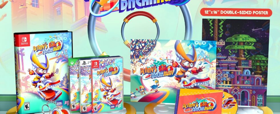 La sortie physique de Penny's Big Breakaway a lieu