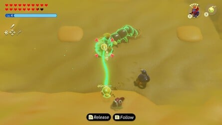 Zelda: Echoes Of Wisdom: Quête secondaire des tempêtes de sable sauvages - Tous les emplacements de Landmola 2