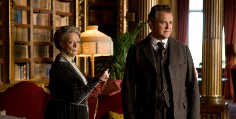 Hugh Bonneville de Downton Abbey rend hommage à Maggie Smith
