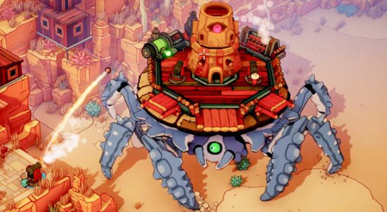 DuneCrawl est un nouveau jeu d'action coopératif coloré avec des pirates chevauchant des crabes