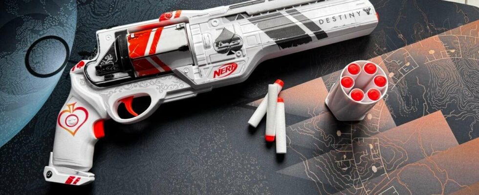 Le pistolet Nerf Ace Of Spades de Destiny 2 est une manière délicieuse de se souvenir d'un grand personnage