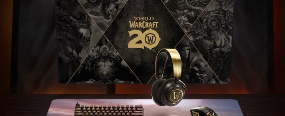 Les périphériques PC SteelSeries en édition limitée de World Of Warcraft sont disponibles dès maintenant, mais vous devriez vous dépêcher