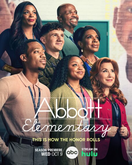 Janelle James, William Stanford Davis, Tyler James Williams, Chris Perfetti, Sheryl Lee Ralph, Tyler James Williams, Quinta Brunson et Lisa Ann Walter pour « Abbott Elementary » 