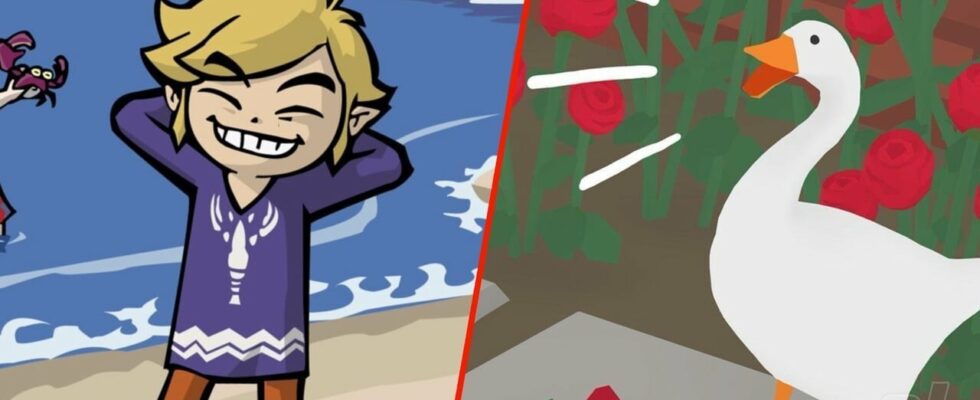 Aléatoire : Le mod Zelda : Wind Waker remplace Link par une oie qui hurle