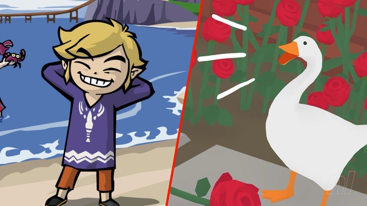 Aléatoire : Le mod Zelda : Wind Waker remplace Link par une oie qui hurle
