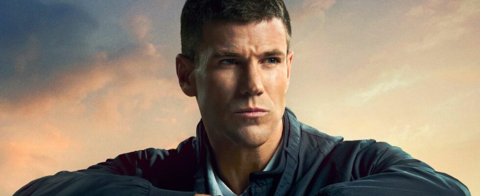 NCIS: Origins key art of Austin Stowell as Leroy Jethro Gibbs