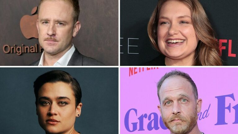 Ben Foster, Merritt Wever, Ethan Embry, Katy O'Brian rejoignent Sydney Sweeney dans le biopic de Christy Martin sur la boxe Plus de Variety Les plus populaires À lire absolument Inscrivez-vous aux newsletters Variety Plus de nos marques
	
	
