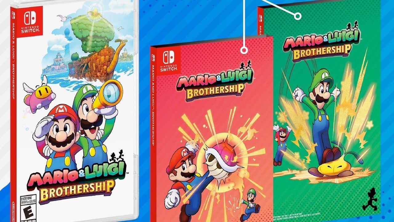 Bonus de précommande de la housse gratuite de Mario & Luigi : Brothership dévoilé
