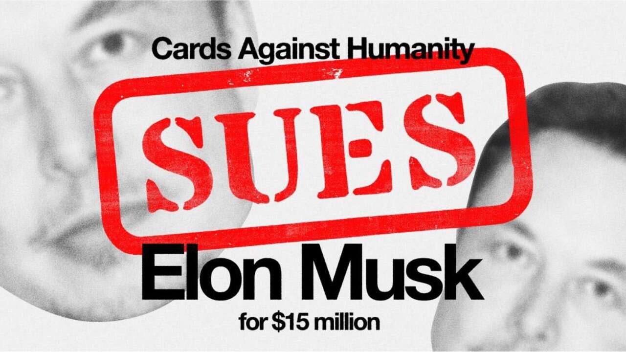 Cards Against Humanity poursuit Elon Musk pour 15 millions de dollars
