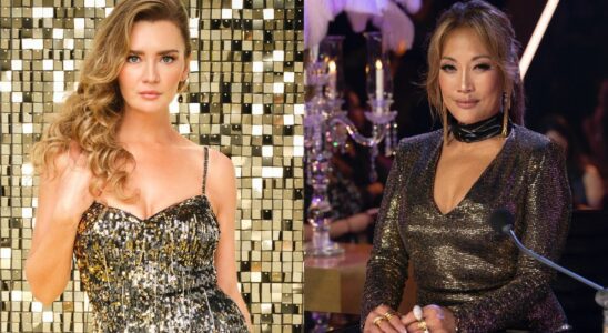 Anna Delvey for Dancing with the Stars and Carrie Ann Inaba judging Dancing with the Stars Season 33