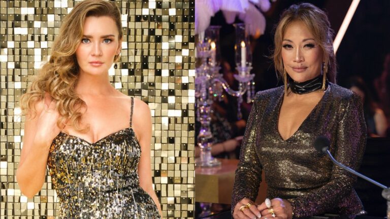 Anna Delvey for Dancing with the Stars and Carrie Ann Inaba judging Dancing with the Stars Season 33