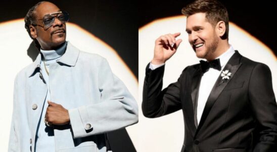 In NBC press images for The Voice Season 26, Snoop Dogg and Michael Buble are shown.